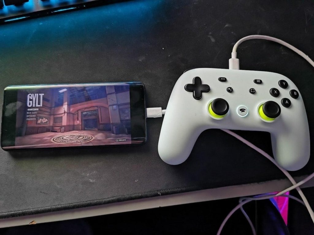 Google Stadia, Android Cihazlar için Geliştirdiği Kablosuz Kontrol Konsolu Cihazı