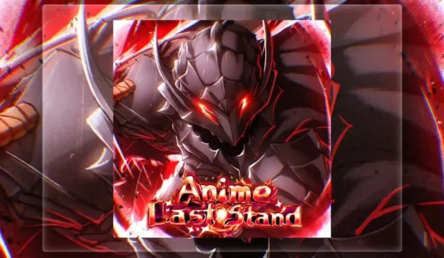 Anime Last Stand Kodları 4