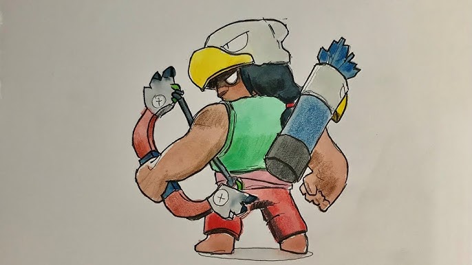 Brawl Stars 2025 Çocuk Boyama Sayfaları